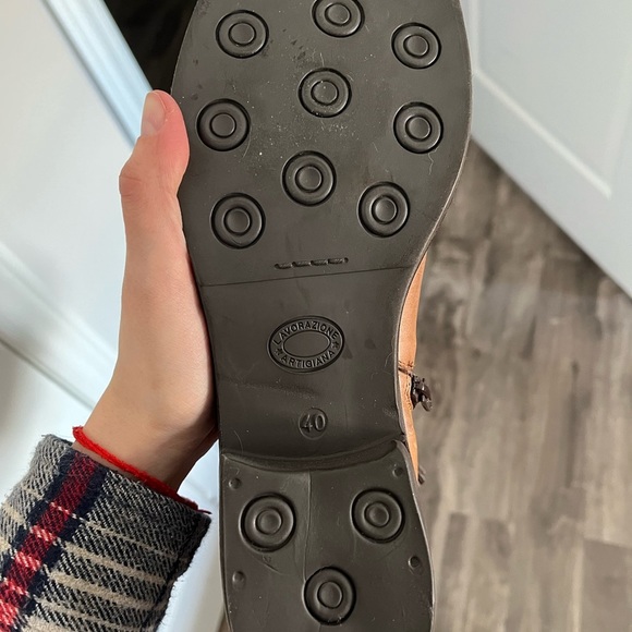 New leather made in Argentina women’s small heeled boots size 40 - Picture 12 of 12